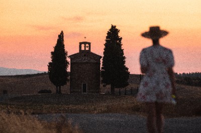 Chapel Vitaleta, Italy