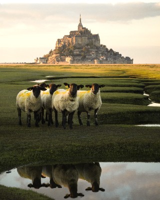 Mont St. Michel, France